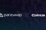 Paraswap and CoinUs Partnership Announcement