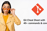 Git Cheat Sheet with 40+ commands & concepts