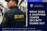 What Does a Shopping Center Security Guard Actually Do? (And Why You Should Care)
