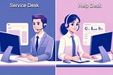 Help Desk vs. Service Desk: A Simple Breakdown for Busy Professionals