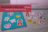 making stickers with cricut