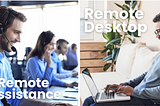 Remote Assistance vs. Remote Desktop