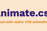 How to use Animate.css