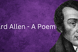 Richard Allen — A Poem