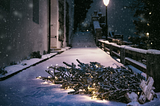 Death by Christmas Tree… Almost