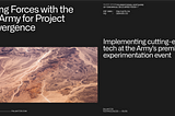 Palantir Joins Forces with U.S. Army for Project Convergence Capstone