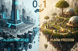 Digital Camp vs Utopia: Algorithm Order or Human Freedom