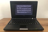 Turning My Old Netbook Into a Writer Deck