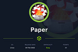 Paper — HackTheBox Write-Up