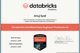 How I Passed Databricks Data Engineer Professional Exam in 2024