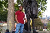 Each time I see Mahatma Gandhi’s Statue near Parliament Square in London…