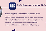 Reducing the File Size of Scanned PDFs
