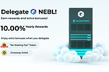 Neblio $NEBL delegation guide by MyCointainer (cold staking)