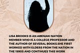 Lisa Brooks Abenaki — A College Professor