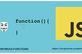 Anonymous function versus Normal function in Javascript for beginners