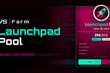 Launchpad Pool: 250% APR + Launchpad access