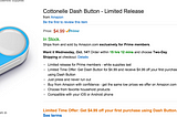 Amazon Dash Button & the Internet of Things Say: It was Never Posh to Buy Toilet Paper