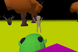 Monster Zoo: A Silly WebVR Game for Halloween
