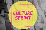 Introducing the Culture Sprint