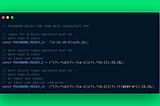 3 Password REGEX For your Next JavaScript Project