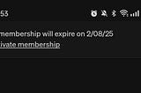 I Just Cancelled My FoM Membership