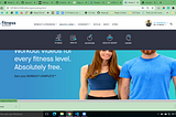 Clone of Fitness Blender Website