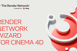 The Render Network Cinema4D Wizard is Live!