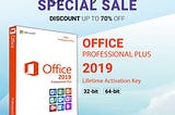 Software Sale 2024: Office 2019 Pro Genuine License.