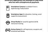 SchizoTech: The Digital Technologies Addressing Schizophrenia and Psychosis