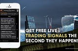 New LIVE Daily Trading Signals