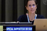 Nota de Repudio ao Cancelamento da Visita oficial da relatora da ONU sobre Violência Contra Mulher…