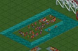 Daily Itinerary of a RollerCoaster Tycoon Patron