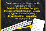 Outil Gestion d’Investissement — Partie #1 : Gestion Budgétaire