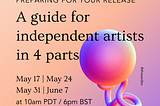 Preparing for your release: A Guide For Independent Artists with shesaid.so, Powered by DistroKid