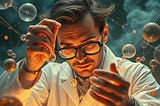 A scientist searching for the laws of nature