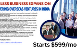 Open An Office In India for just $599.00 per month