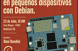 Charla de Edge Machine Learning en DebConf 26