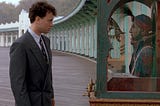 Tom Hanks and the fortune teller machine in the movie “Big” (Source: 20th Century Studios)