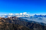 My footprints in snow — Photologue of my winter trek to Sandakphu-Phalut