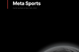Meta Sports successfully completed the Certik Audit