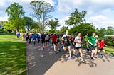 Park Run 5K at Cannon Hill park