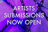 ¡Convocatoria para artistas abierta!