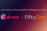 Nearest Neighbor Embeddings Search with Qdrant and FiftyOne