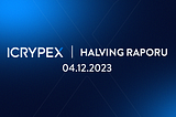 ICRYPEX|Bitcoin Halving Raporu