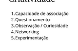 Criatividade — é para todos?