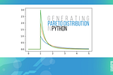 Generating Pareto Distribution in Python