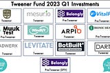 Tweener Fund 12 Q1 investments