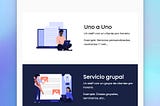 Opciones de servicios en Rezrva