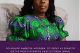 Today we celebrate GAIA AFRICA founding Member Folashade Ambrose-Medebem who has been invited to…