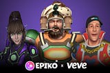 Epikomi Series 2VeVe Legends Exclusive AR Digital Collectibles Drop Is Here!